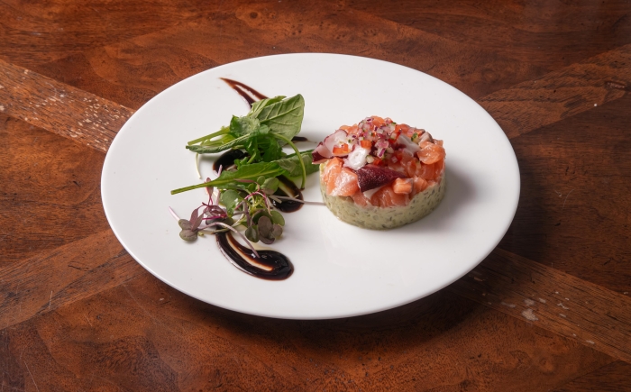 旬魚のアボカド<wbr>タルタル