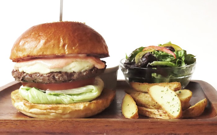 めんたいこ<wbr>ポテトバーガー