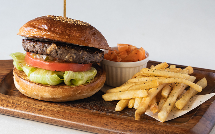 ヴィーガン<wbr>ハンバーガー