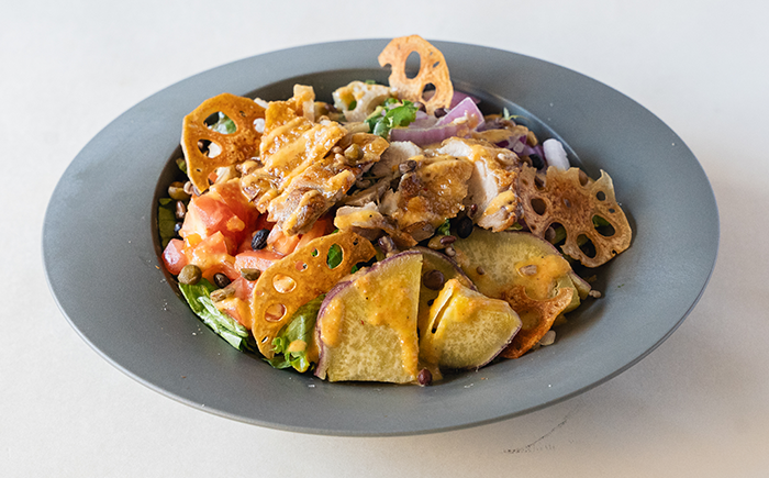 自家製<wbr>グリルチキンの<wbr>香味野菜<wbr>ボウル