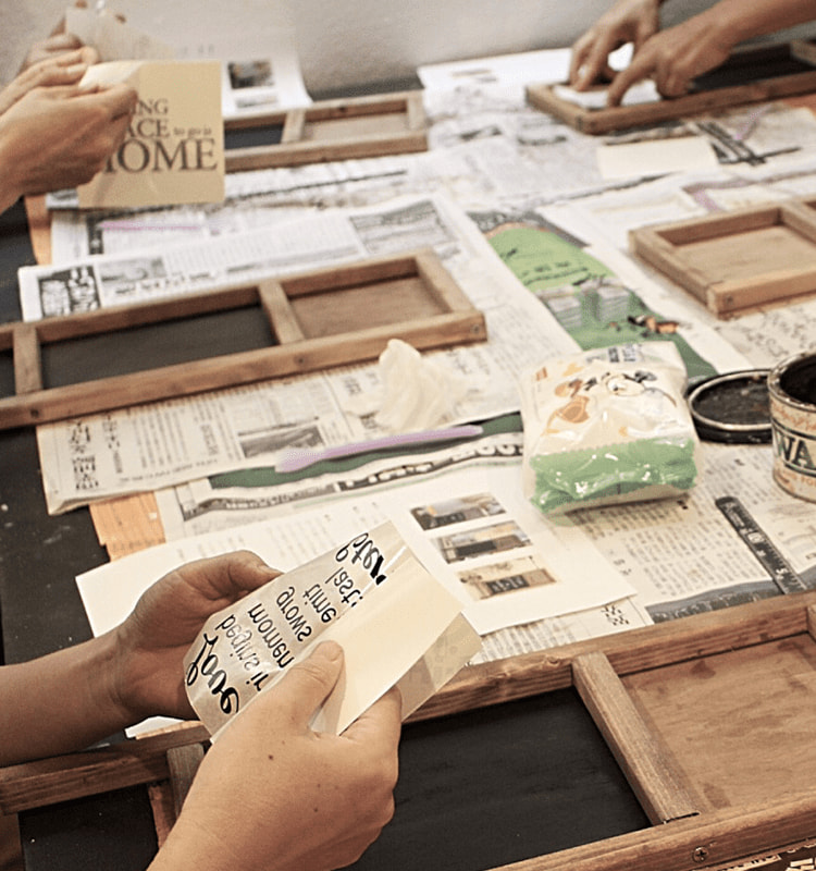 友安製作所カフェ 阿倍野店　ワークショップ 風景