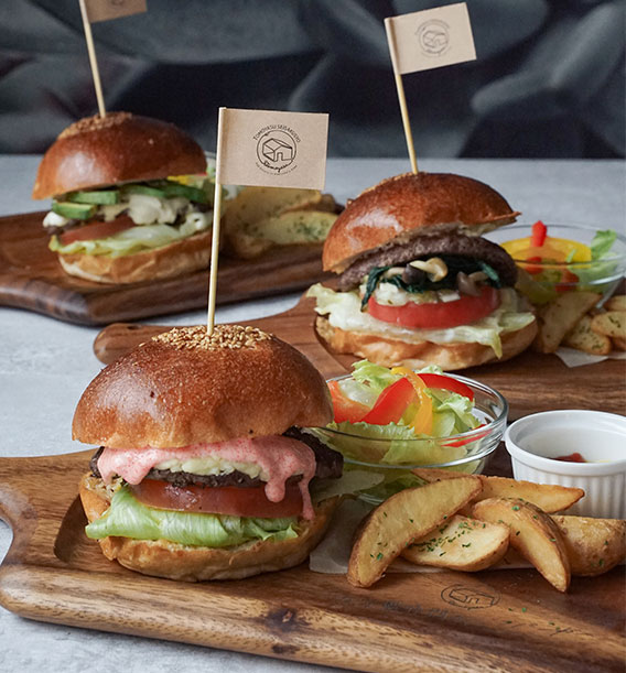 友安製作所 博多店 ハンバーガー